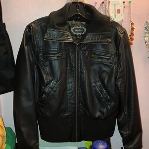 Leather jacket